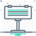 Panneau Daffichage Pancarte Publicite Icône