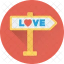 Panneau d'amour  Icon