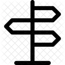 Panneau De Signalisation Trafic Direction Icon