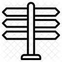 Panneau Routier Direction Panneau De Signalisation Icon