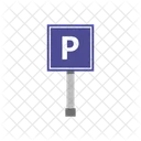 Panneau De Stationnement Parking Aire De Stationnement Icône