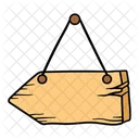 Panneau Panneau Bois Icône