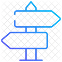 Panneau Routier Direction Panneau De Signalisation Icon