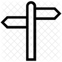 Panneaux Indicateurs Directions Directionnel Icône