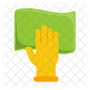 Paño de limpieza  Icono