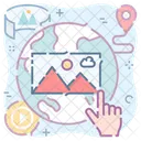 Panorama Photo  Icon