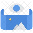 Panoramaüberwachung  Symbol