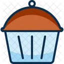 Bolo De Panela Cupcake Padaria Icon