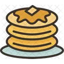 Panquecas Comida Xarope Icon