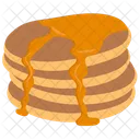 Panquecas Cafe Da Manha Crepe Ícone