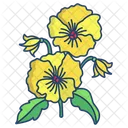 Pansy Flower Blossom Icon