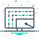 Pantalla Resolucion Monitor Icono
