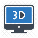 Pantalla 3D  Icono