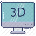 Pantalla 3D  Icono