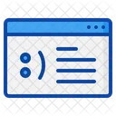 Pantalla azul  Icono