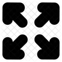 Pantalla Completa Interaccion Del Usuario Flechas Icono