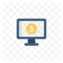 Pantalla de dólares  Icono