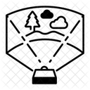 Pantalla De Proyector Pantalla Vista Icono