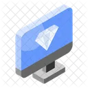 Pantalla de diamante  Icono