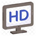 Pantalla HD Monitor HD Pantalla HD Icon