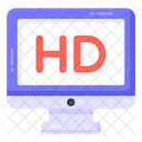 Pantalla Monitor Television Icono