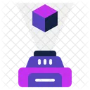 Pantalla holográfica  Icono