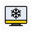 Copo De Nieve Invierno Pantalla Icon