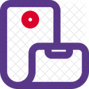 Pantalla móvil flexible  Icono