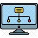 Pantalla De Computadora Portatil Computadora Cursor Icon