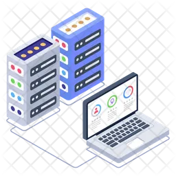 Pantalla del servidor de datos  Icon