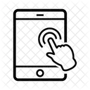 Pantalla Tactil Comunicacion Responsivo Icono