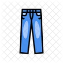 Pantalones de mezclilla hombre  Icono