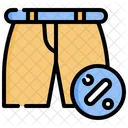 Pantalones de descuento  Icono