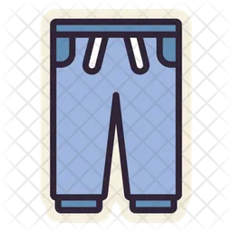 Pantalones deportivos  Icono