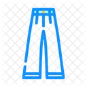 Pantalones rectos  Icono