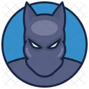 Pantera Negra Bateador Caballero Oscuro Icono