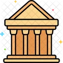 Pantheon Building Rome Icon