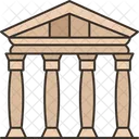 Pantheon Temple Roman Icon