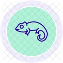 Panther Chameleon Pantherchameleon Reptile Icon