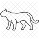 Panther Animal Wildlife Icon