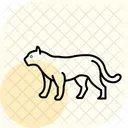 Panther Animal Wildlife Icon