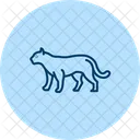 Panther Animal Wildlife Icon