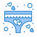 Panties Heart Romance Icon