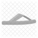 Kleidung Pantoffeln Flip Flops Symbol