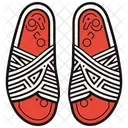 Calzado Icono Estilo Plano Icono