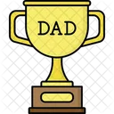 Trofeo de papá  Icono