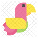 Animal Papagaio Passaro Ícone