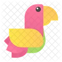Animal Papagaio Passaro Ícone
