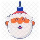 Desenho Animado Floco De Neve Vetor Icon