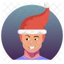 Papai Noel rindo  Ícone